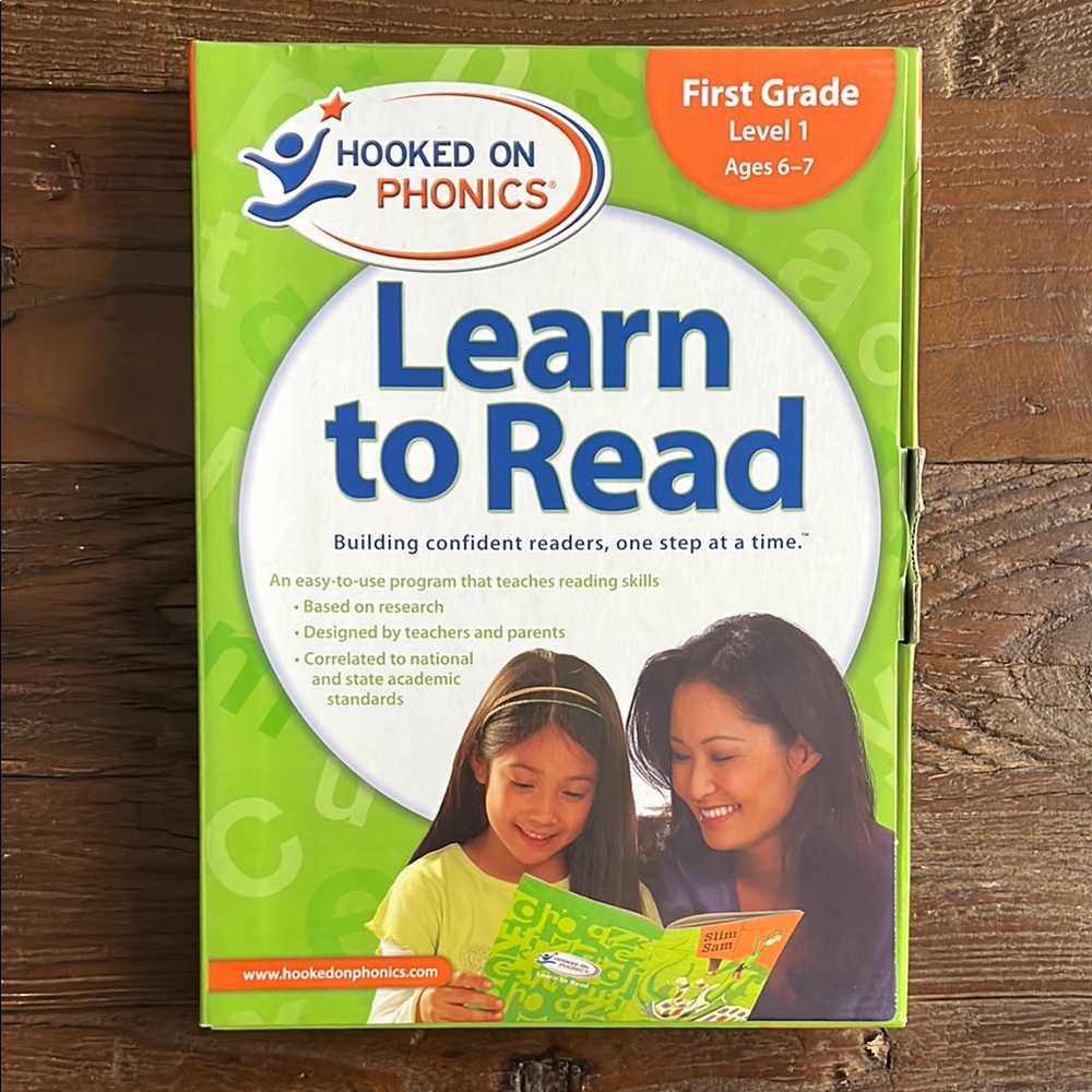 Hooked on Phonics Learn to Read First Grade Level 1